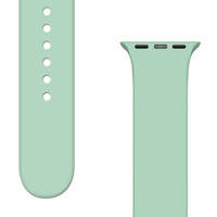 Silicone Strap APS Silicone Watch Band 8/7/6/5/4/3/2 / SE (45/44 / 42mm) Strap Watchband Light Green