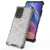 Honeycomb etui pancerny pokrowiec z żelową ramką Xiaomi Redmi K40 Pro+ / K40 Pro / K40 / Poco F3 czerwony