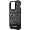 Guess GUHMP14LHGCFSEK iPhone 14 Pro 6.1" black/black hardcase GCube Stripes MagSafe