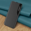 Eco Leather View Case case for Samsung Galaxy S23 Ultra with flip stand black