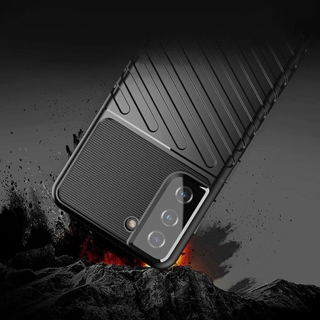 Thunder Case Hülle für Samsung Galaxy A14 5G Silikon Armor Case schwarz