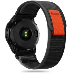 Armband für GARMIN FENIX 5 / 6 / 6 PRO / 7 Tech-Protect Nylon orange - schwarz