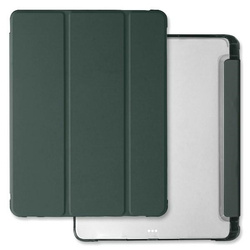 Mercury Clear Back Cover iPad Pro 13 (2024) ciemnozielony/dark green