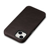 iCarer Case Leather genuine leather case for iPhone 14 Plus braun (WMI14220703-BN) (MagSafe compatible)