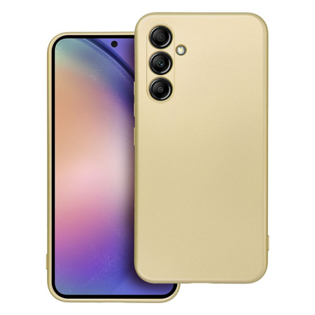 Futerał METALLIC do SAMSUNG A54 5G złoty