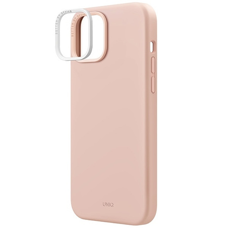 Uniq Lino Hue Magclick Charging case for iPhone 15 - pink