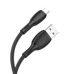 Borofone Kabel BX86 Advantage - USB na Micro USB - 2,4A 1 metr czarny