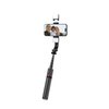 Selfie Stick Tripod z Lampą LED Bluetooth Tech-Protect L05S czarne