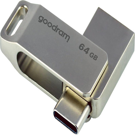 Goodram pendrive 64GB USB 3.2 ODA3 srebrny