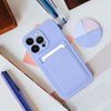 Futerał CARD CASE do XIAOMI Redmi A3 4G fioletowy