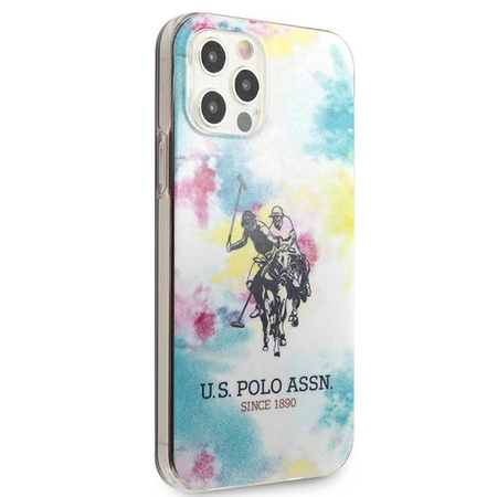 US Polo Assn Tie & Dye - Etui iPhone 12 / iPhone 12 Pro