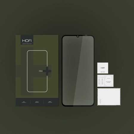 Gehärtetes Glas XIAOMI REDMI 13C / POCO C65 HOFI Glass Pro+ schwarz