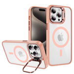 Tel Protect Kickstand Magsafe Case do Iphone 14 Pro jasnoróżowy