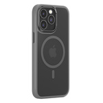 Comma nakładka Joy Elegant Mag do iPhone 15 szara