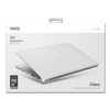 UNIQ etui Claro MacBook Pro 16" (2021) przezroczysty/dove matte clear