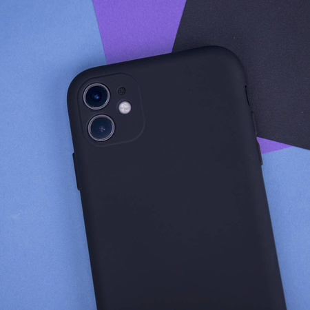 Nakładka Silicon do Xiaomi Poco X3 / X3 NFC / X3 Pro czarna