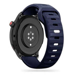 Strap for SAMSUNG GALAXY WATCH 4 / 5 / 5 PRO (40 / 42 / 44 / 45 / 46 MM) Tech-Protect Iconband Line navy blue