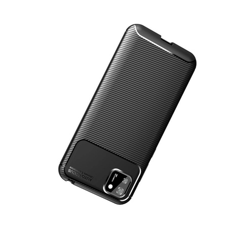  Etui HUAWEI Y5P Pancerne Shockproof  Carbon Fiber czarne