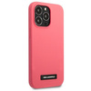 Karl Lagerfeld KLHCP13LSLMP1PI iPhone 13 Pro / 13 6.1 &quot;Hardcase fuchsia / fuchsia Silicone Plaque