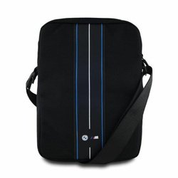 BMW Nylon Blue Stripe - Torba na tablet 8" (czarny)