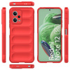 Magic Shield Case etui do Xiaomi Redmi Note 12 5G / Poco X5 5G elastyczny pancerny pokrowiec czerwone