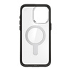 Speck Presidio Perfect-Clear ClickLock & Magsafe - Etui iPhone 15 Pro Max (Clear / Frosted Black / Slate Grey)