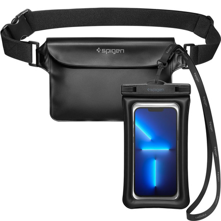 Spigen UNIVERSAL WASSERDICHTE TASCHE & HÜGELTASCHE SCHWARZ