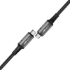 Kabel Acefast C1-09 USB-C / USB-C USB4 PD3.1 5A 1m - szaroczarny