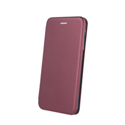 Etui Smart Diva do Samsung S23 FE burgundowe