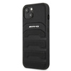 AMG AMHCP13SGSEBK iPhone 13 mini 5,4" czarny/black hardcase Leather Debossed Lines