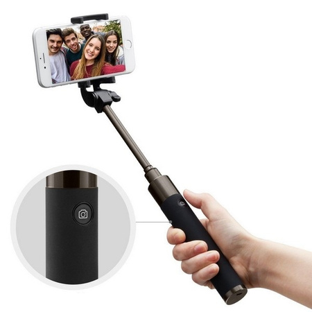 Spigen S530w Wireless Selfie Stick Black