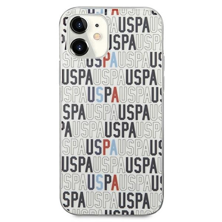 US Polo USHCP12SPCUSPA6 iPhone 12 mini biały/white Logo Mania Collection