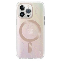 Uniq case Coehl Willow iPhone 15 Pro 6.1&quot; Magnetic Charging opal/iridescent