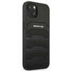 AMG AMHCP14MGSEBK iPhone 14 Plus 6,7" czarny/black hardcase Leather Debossed Lines