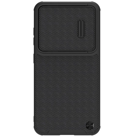 Nillkin Textured S Case für Samsung Galaxy S23, gepanzerte Hülle mit Kameraabdeckung, schwarz