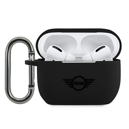 Mini MIACAPSLTBK AirPods Pro cover czarny/black hard case Silicone Collection