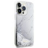 Guess GUHCP14XLCSGSGH iPhone 14 Pro Max 6.7" biały/white hardcase Liquid Glitter Marble