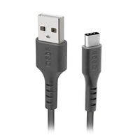 SBS TECABLEMICROC15K USB-A - USB-C Cable 1.5m - Black