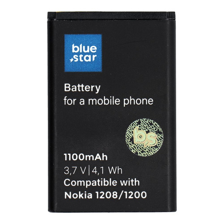 Bateria do Nokia 1208/1200/C1/1616/1800 1100 mAh Li-Ion Blue Star