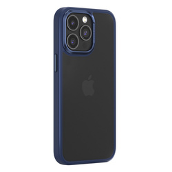 Comma nakładka Joy Elegant do iPhone 15 Plus niebieska