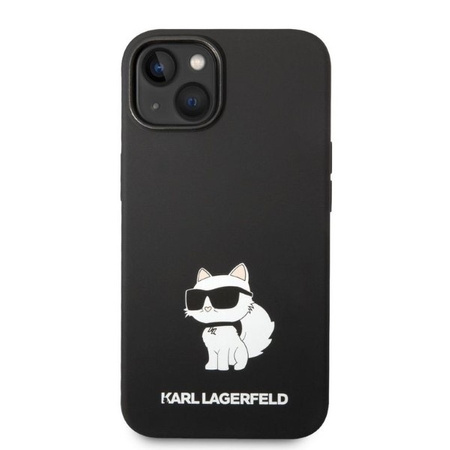 Karl Lagerfeld Silicone NFT Choupette - Etui iPhone 14 Plus (czarny)