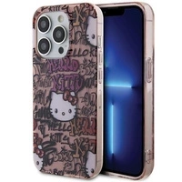 Hello Kitty IML Tags Graffiti case for iPhone 13 Pro Max - pink