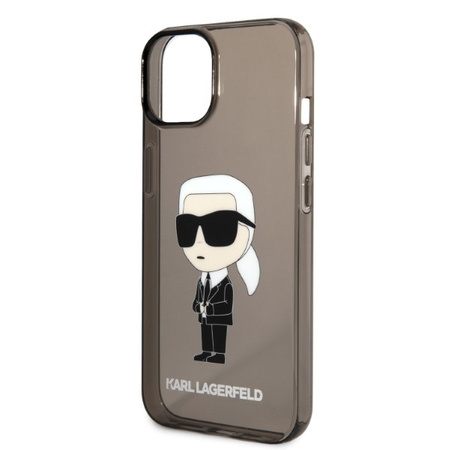 Karl Lagerfeld IML NFT Ikonik - Etui iPhone 14 Plus (czarny)