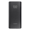 Bateria zewnętrzna (Powerbank) VEGER T100 - 20 000mAh LCD Quick Charge PD 100W czarny (np do laptopa) (W2032C-100)