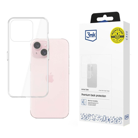 Etui 3mk Armor Case na iPhone 15 Plus - przezroczyste