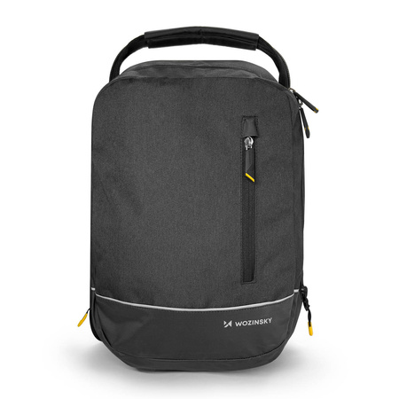 Wozinsky dwuczęściowa torba rowerowa plecak 2w1 30l czarna (WBB30BK)