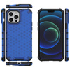 Honeycomb Case armor cover with TPU Bumper for iPhone 13 Pro Max blue