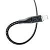 Fast charging cable 30W 1m USB - Lightning Dudao L22L - gray