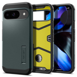 Spigen Tough Armor - Etui do Google Pixel 9 / 9 Pro (Abyss Green)