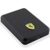 Ferrari Powerbank FEPB5MNCAK 15W 5000mAh czarny/black Metal Logo MagSafe